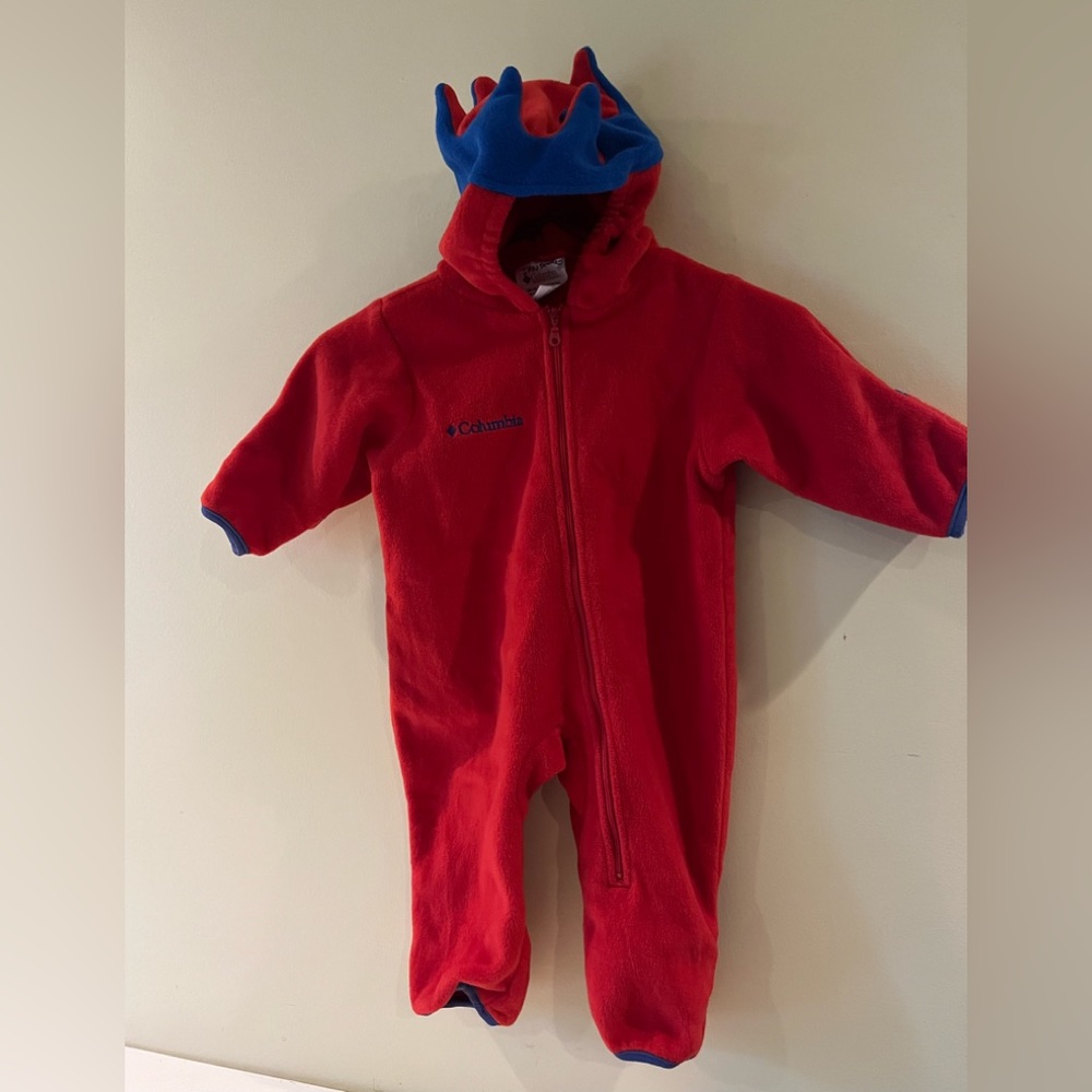 Columbia Fleece Crown Bunting Infant/Baby Size 6-12 Months